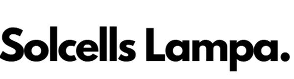 Solcells lampor